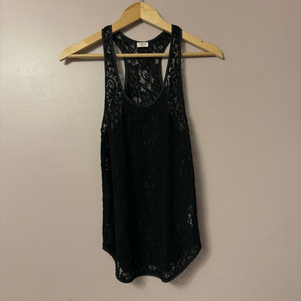 Aritzia Wilfred Lace Tank  Top Womens Size XS